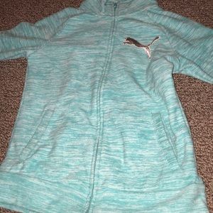 Light Blue Puma Hoodie